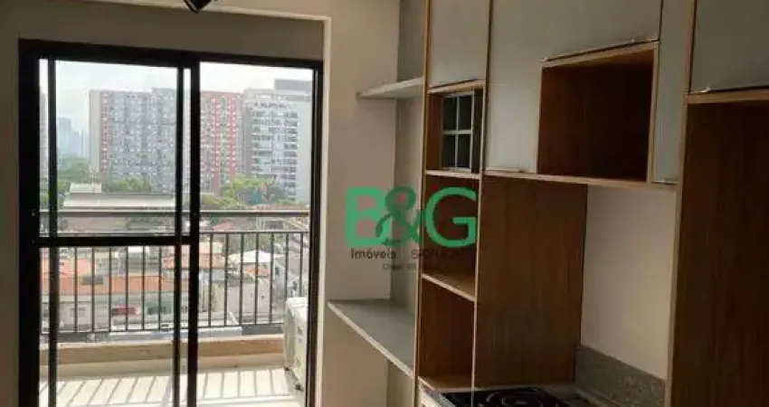 Studio com 1 dormitório para alugar, 27 m² por R$ 4.429/mês - Indianópolis - São Paulo/SP