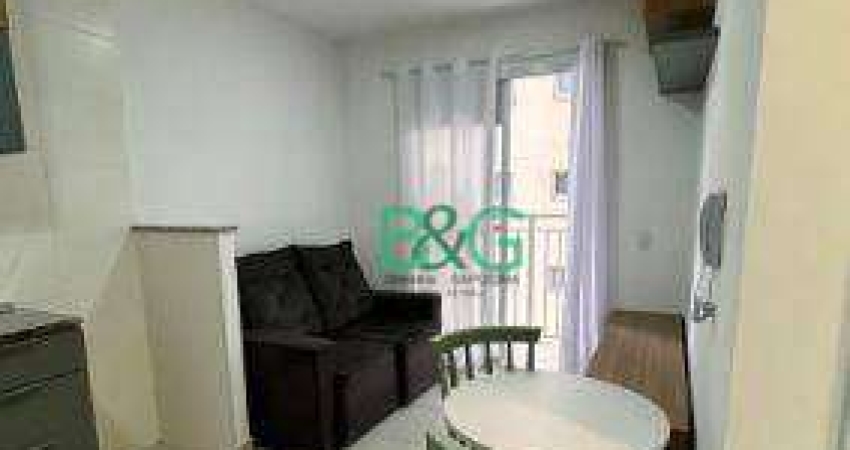 Apartamento com 2 dormitórios à venda, 35 m² por R$ 309.000,00 - Barra Funda - São Paulo/SP