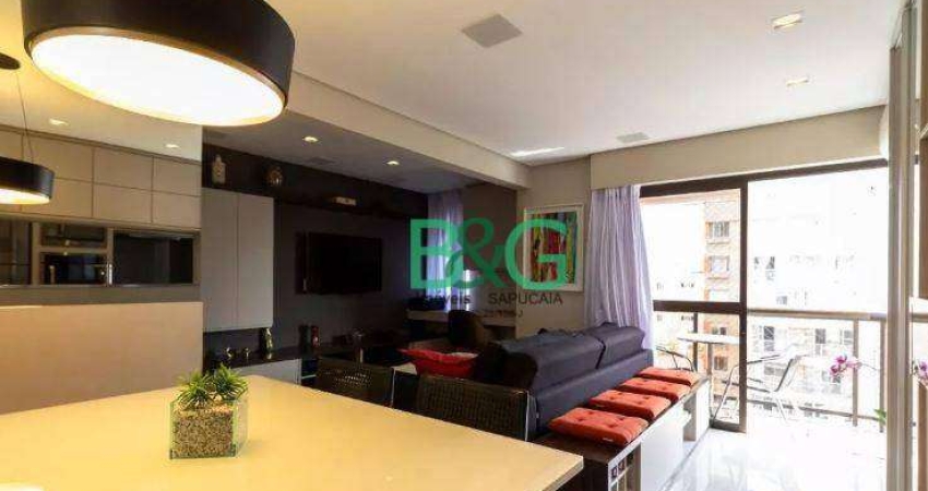 Apartamento com 1 dormitório à venda, 62 m² por R$ 1.289.000 - Jardins - São Paulo/SP