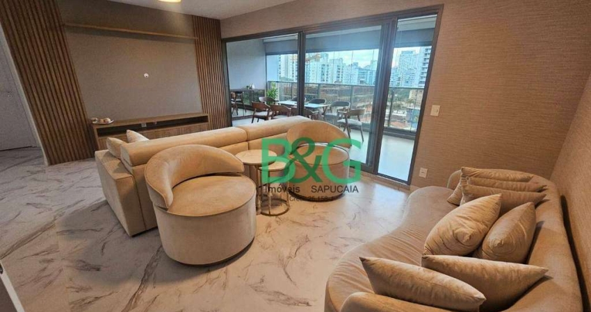 Apartamento com 3 dormitórios à venda, 135 m² por R$ 2.690.000 - Campo Belo - São Paulo/SP