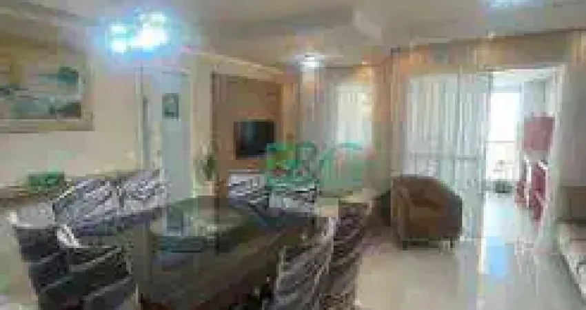 Apartamento com 3 dormitórios para alugar, 107 m² por R$ 7.210/mês - Tatuapé - São Paulo/SP