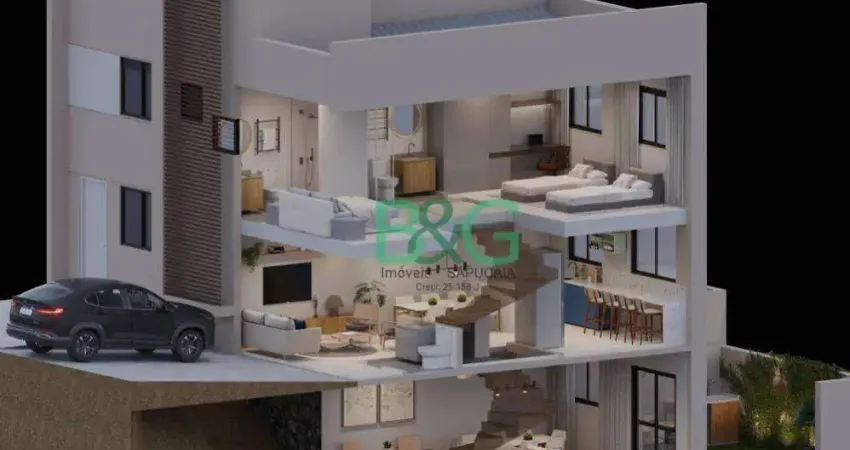 Casa com 3 dormitórios à venda, 124 m² por R$ 754.981,12 - Vila Natal - Mogi das Cruzes/SP