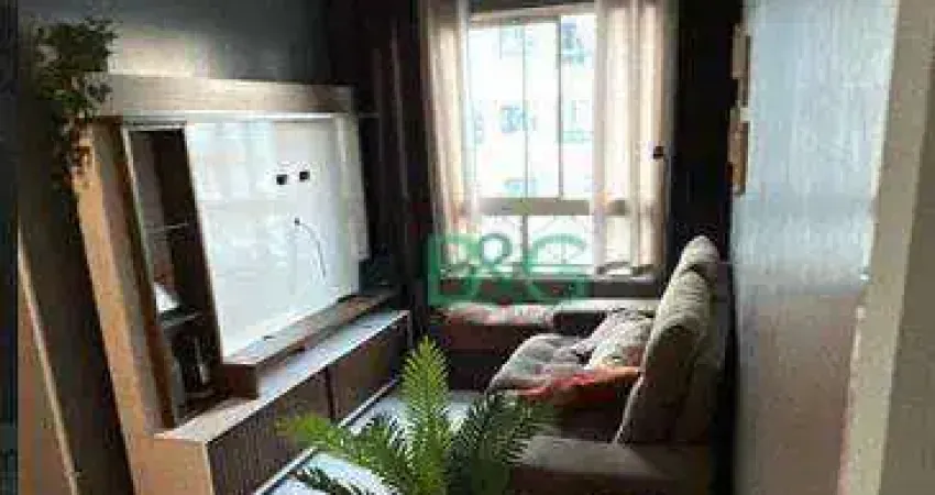 Apartamento com 2 dormitórios à venda, 50 m² por R$ 296.000 - Sacomã - São Paulo/SP