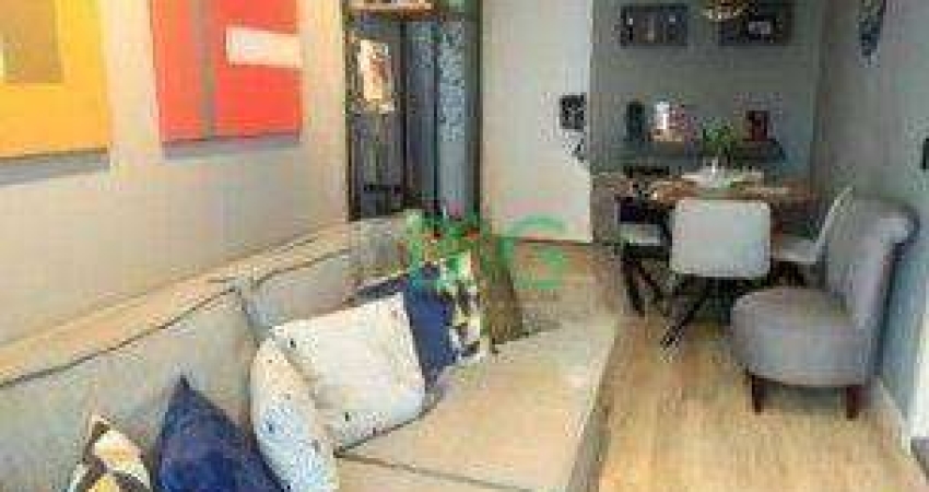 Apartamento com 1 dormitório à venda, 45 m² por R$ 469.000 - Brás - São Paulo/SP