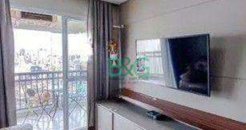 Apartamento com 2 dormitórios à venda, 63 m² por R$ 749.000 - Brás - São Paulo/SP