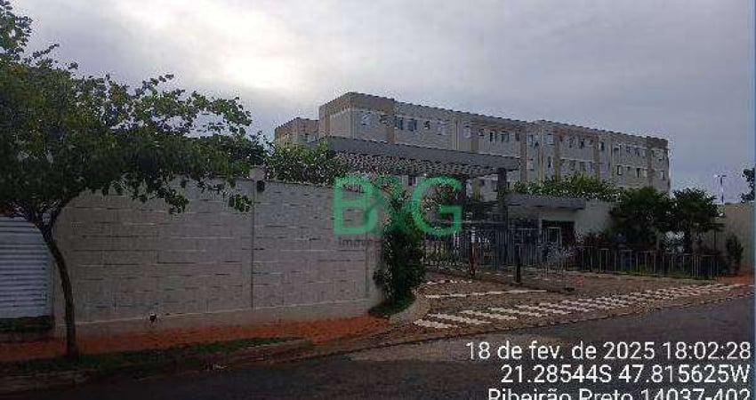 Apartamento com 2 dormitórios à venda, 43 m² por R$ 103.704,06 - Bonfim Paulista - Ribeirão Preto/SP