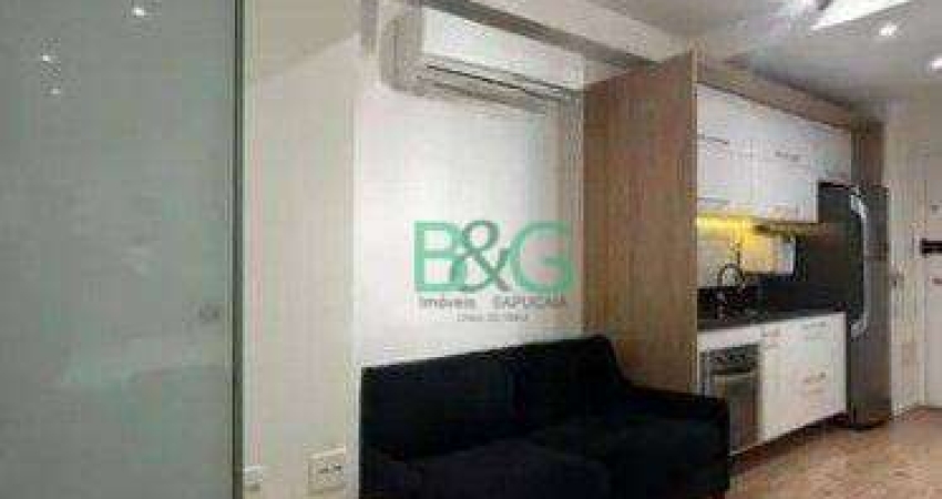 Apartamento com 1 dormitório à venda, 35 m² por R$ 639.000 - Brooklin - São Paulo/SP