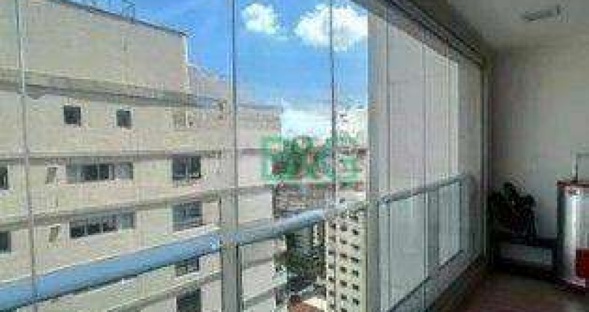 Apartamento com 1 dormitório à venda, 35 m² por R$ 599.000 - Brooklin - São Paulo/SP