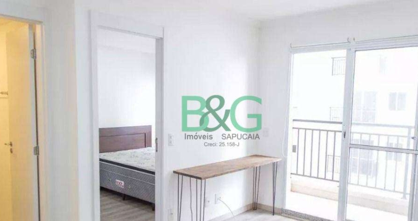 Apartamento com 1 dormitório à venda, 36 m² por R$ 349.000 - Brás - São Paulo/SP