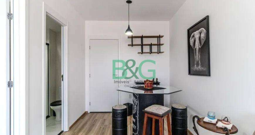 Studio com 1 dormitório para alugar, 27 m² por R$ 3.205/mês - Vila Dom Pedro I - São Paulo/SP