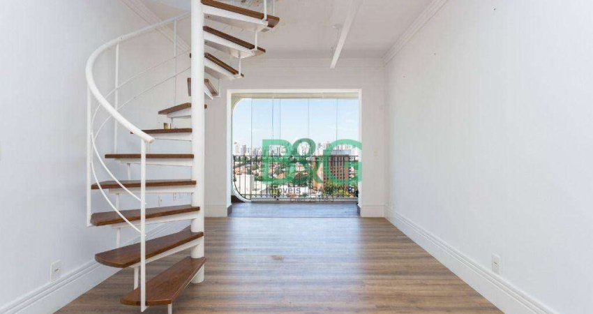 Cobertura com 1 dormitório à venda, 182 m² por R$ 3.400.000 - Moema - São Paulo/SP