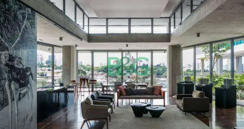 Apartamento com 1 dormitório para alugar, 132 m² por R$ 24.595/mês - Vila Madalena - São Paulo/SP