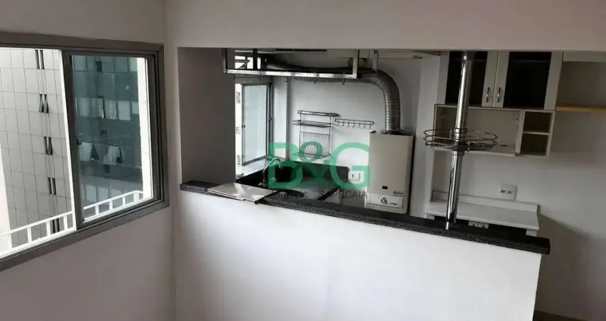Apartamento com 1 dormitório para alugar, 34 m² por R$ 3.870/mês - Pinheiros - São Paulo/SP