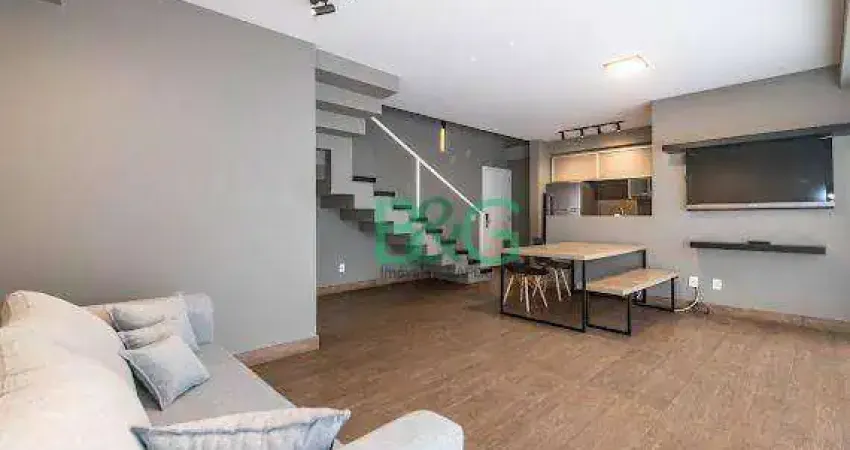 Apartamento Duplex com 1 dormitório, 89 m² - venda por R$ 1.780.000,00 ou aluguel por R$ 8.835,00/mês - Vila Gertrudes - São Paulo/SP