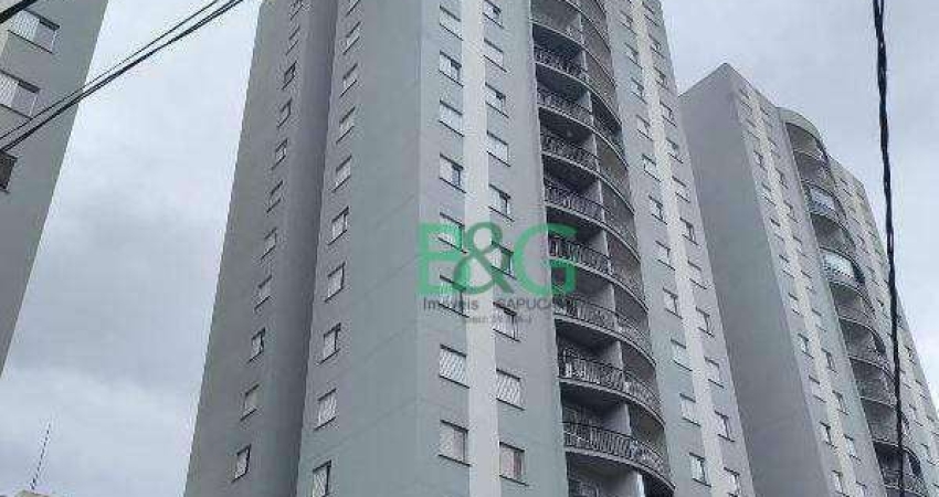 Apartamento com 3 dormitórios à venda, 62 m² por R$ 174.000 - Chácara Agrindus - Taboão da Serra/SP