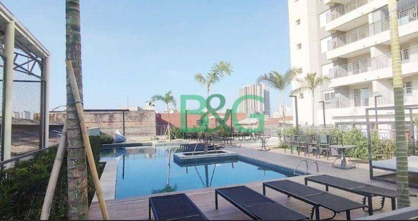 Apartamento com 2 dormitórios para alugar, 55 m² por R$ 3.600,00/mês - Bresser - São Paulo/SP