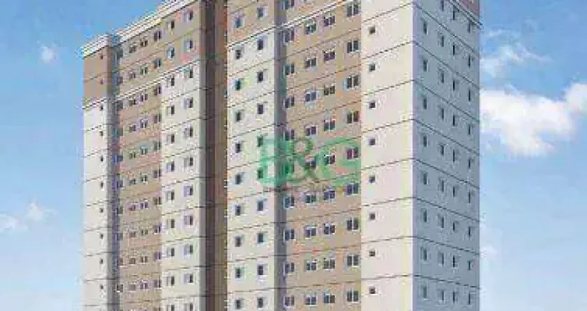 Apartamento com 2 dormitórios à venda, 43 m² por R$ 319.140,00 - Cooperativa - São Bernardo do Campo/SP