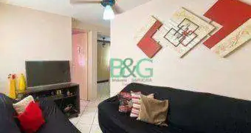 Apartamento com 2 dormitórios à venda, 45 m² por R$ 160.000 - Zona Norte Barro Branco - São Paulo/SP