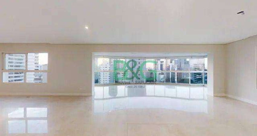 Apartamento com 2 dormitórios, 324 m² - venda por R$ 6.900.000,00 ou aluguel por R$ 49.225,00/mês - Indianópolis - São Paulo/SP