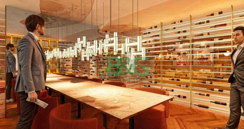 Studio com 1 dormitório à venda, 52 m² por r$ 1.569.954,67 - consolação - são paulo/sp