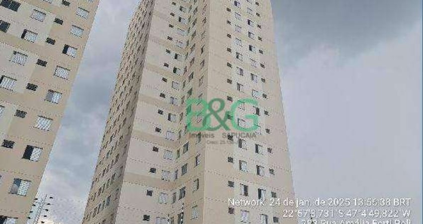 Apartamento com 2 dormitórios à venda, 50 m² por R$ 228.007,12 - Jardim Do Lago Continuação - Campinas/SP