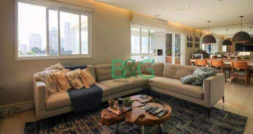 Apartamento com 3 dormitórios à venda, 123 m² por R$ 1.599.000 - Campo Belo - São Paulo/SP