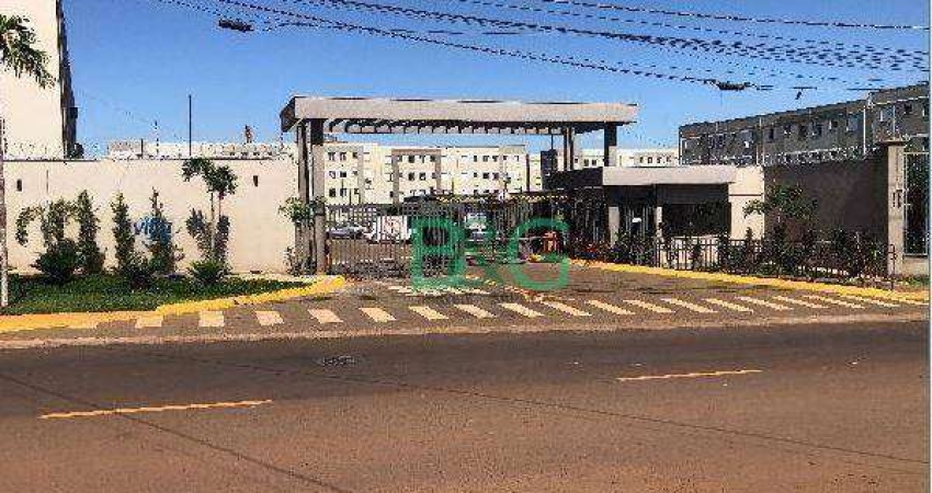 Apartamento com 2 dormitórios à venda, 43 m² por R$ 142.771 - Chácaras Pedro Corrêa de Carvalho - Ribeirão Preto/SP