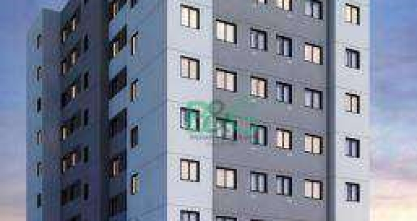 Apartamento com 1 dormitório à venda, 27 m² por R$ 209.600 - Cangaíba - São Paulo/SP
