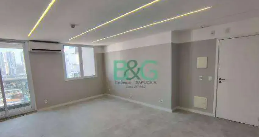 Sala para alugar, 35 m² por R$ 3.383,00/mês - Chácara Santo Antônio (Zona Sul) - São Paulo/SP