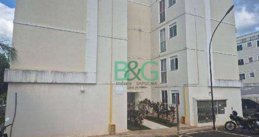 Apartamento com 2 dormitórios à venda, 39 m² por R$ 121.693 - Jardim Simões - São José do Rio Preto/SP