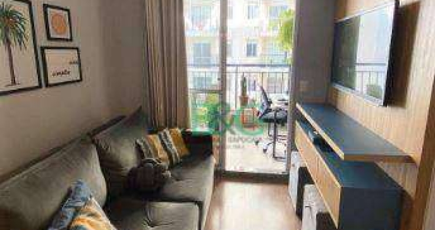 Apartamento com 1 dormitório à venda, 42 m² por R$ 424.000,00 - Brás - São Paulo/SP