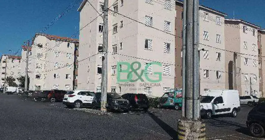 Apartamento com 2 dormitórios à venda, 45 m² por R$ 107.148,85 - Vila São Carlos - Itaquaquecetuba/SP