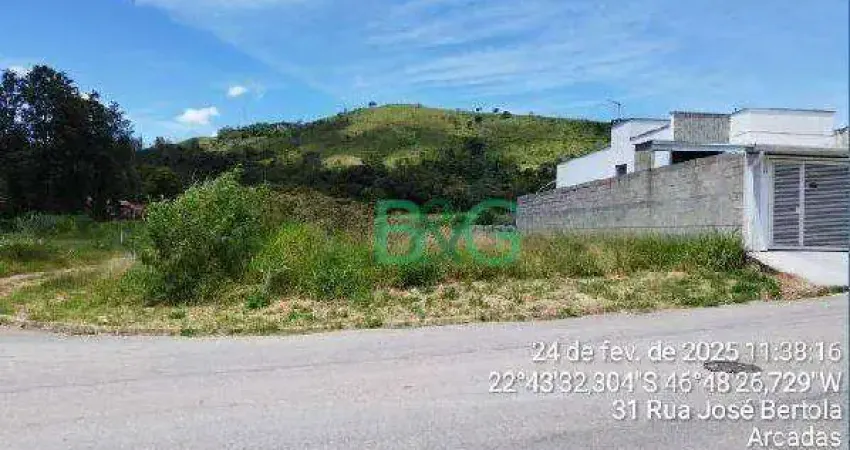 Terreno à venda, 357 m² por R$ 309.376,70 - Bairro do Martírio - Amparo/SP