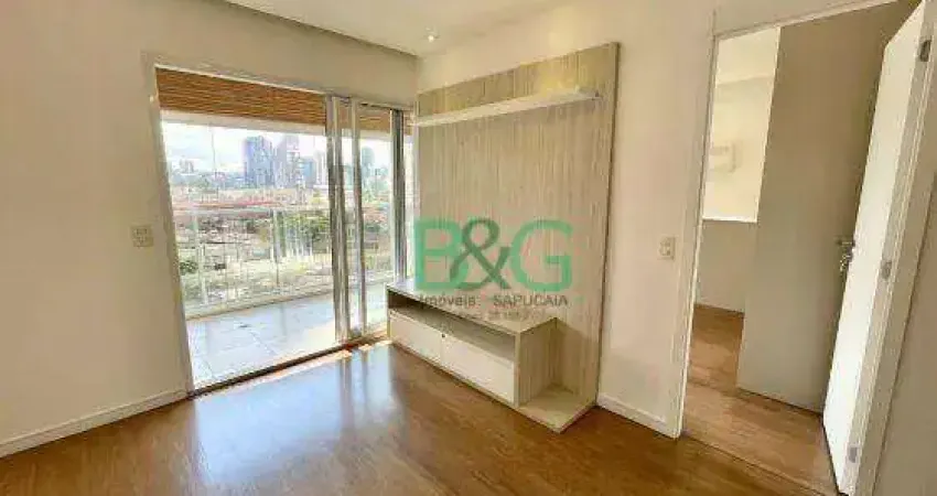 Apartamento com 1 dormitório à venda, 52 m² por R$ 755. - Brooklin - São Paulo/SP