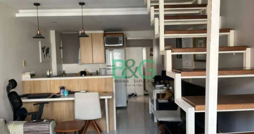 Apartamento Duplex com 1 dormitório à venda, 38 m² por R$ 750.000,00 - Moema - São Paulo/SP