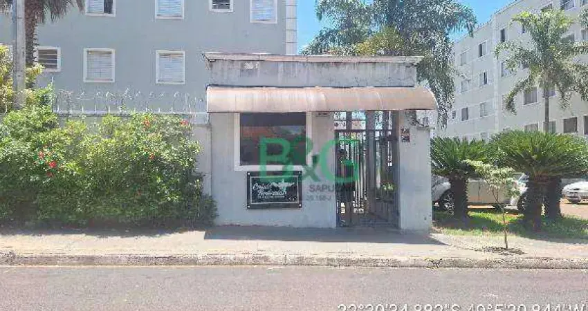 Apartamento com 2 dormitórios à venda, 47 m² por r$ 99.555,89 - jardim terra branca - bauru/sp