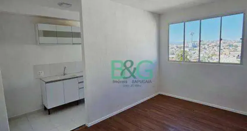 Apartamento com 2 dormitórios à venda, 41 m² por R$ 215.000 - Conjunto Habitacional Santa Etelvina III - São Paulo/SP