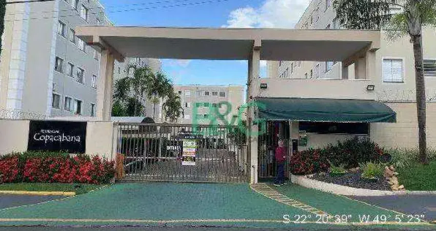 Apartamento com 1 dormitório à venda, 46 m² por R$ 140.286,67 - Jardim Terra Branca - Bauru/SP