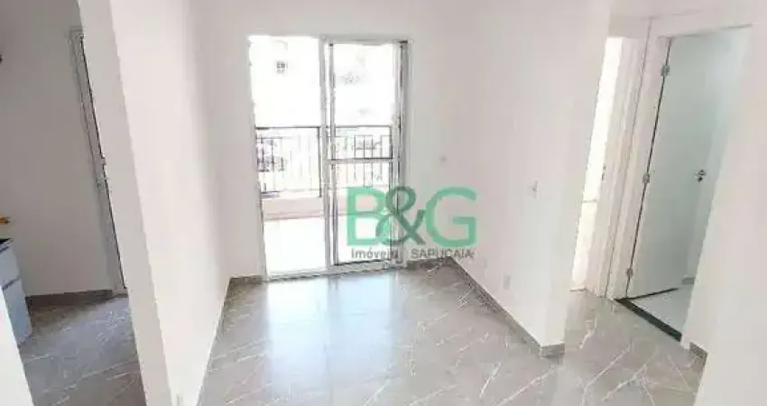 Apartamento com 2 dormitórios à venda, 42 m² por R$ 340.000 - Jaguaré - São Paulo/SP