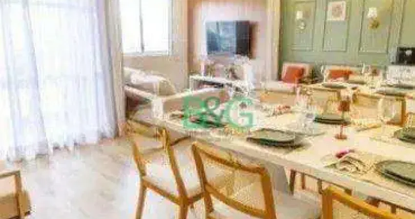 Apartamento com 2 dormitórios à venda, 60 m² por R$ 616.700 - Belenzinho - São Paulo/SP
