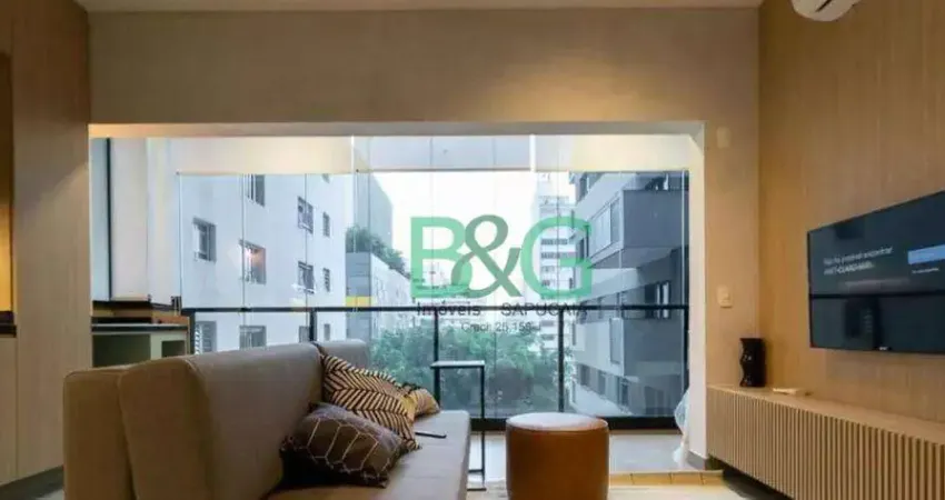 Apartamento com 1 dormitório à venda, 55 m² por R$ 1.449.000 - Pinheiros - São Paulo/SP