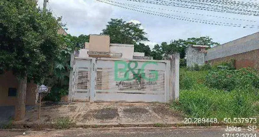Casa à venda, 79 m² por R$ 147.044,18 - Jardim Do Bosque - Jales/SP