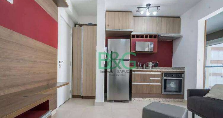 Apartamento com 1 dormitório à venda, 35 m² por R$ 742.750 - Campo Belo - São Paulo/SP