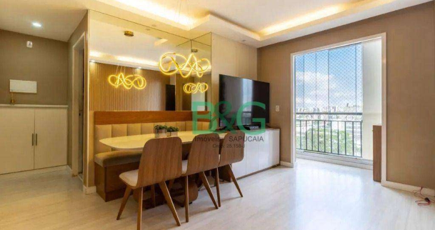 Apartamento com 2 dormitórios à venda, 52 m² por R$ 398.000 - Vila Arcádia - São Paulo/SP