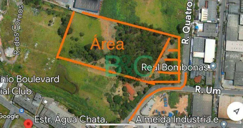 Terreno à venda, 21 m² por R$ 13.000.000,00 - Água Chata - Guarulhos/SP