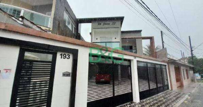 Casa com 2 dormitórios à venda, 54 m² por R$ 282.034,82 - Caiçara - Praia Grande/SP