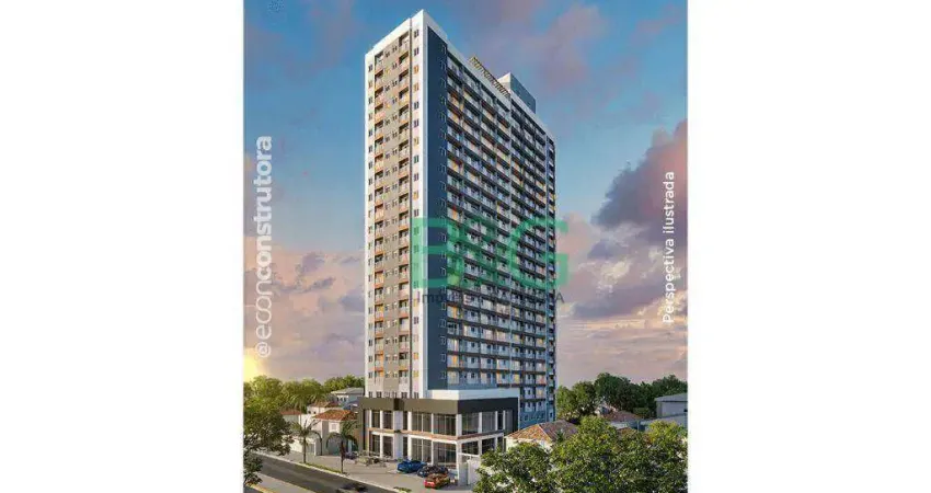 Apartamento com 2 dormitórios à venda, 39 m² por R$ 405.960 - Brás - São Paulo/SP