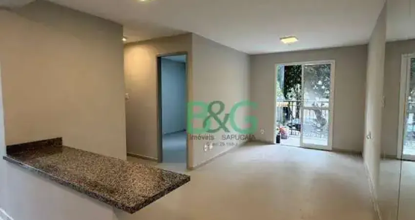 Apartamento com 2 dormitórios para alugar, 61 m² por R$ 4.400/mês - Ipiranga - São Paulo/SP