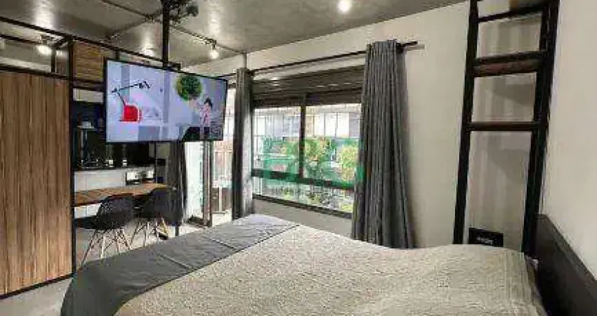 Apartamento Duplex com 1 dormitório para alugar, 30 m² por R$ 4.714/mês - Alto de Pinheiros - São Paulo/SP
