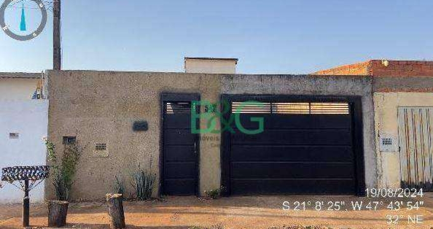 Casa com 2 dormitórios à venda, 66 m² por R$ 168.949 - Jardim Pedra Branca - Ribeirão Preto/SP